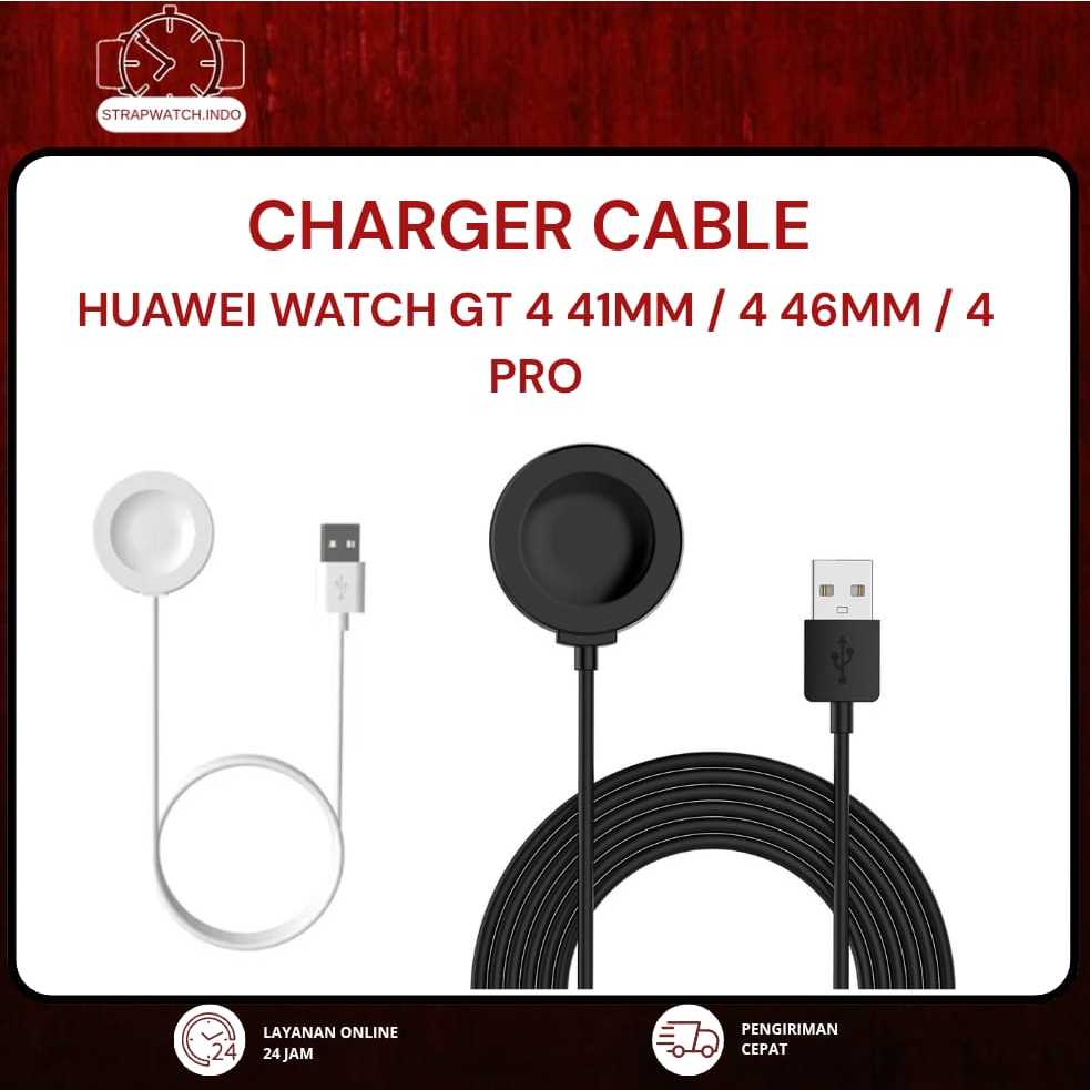 KABEL CHARGER SMART WATCH - FOR HUAWEI WATCH 4 - CASAN JAM TANGAN