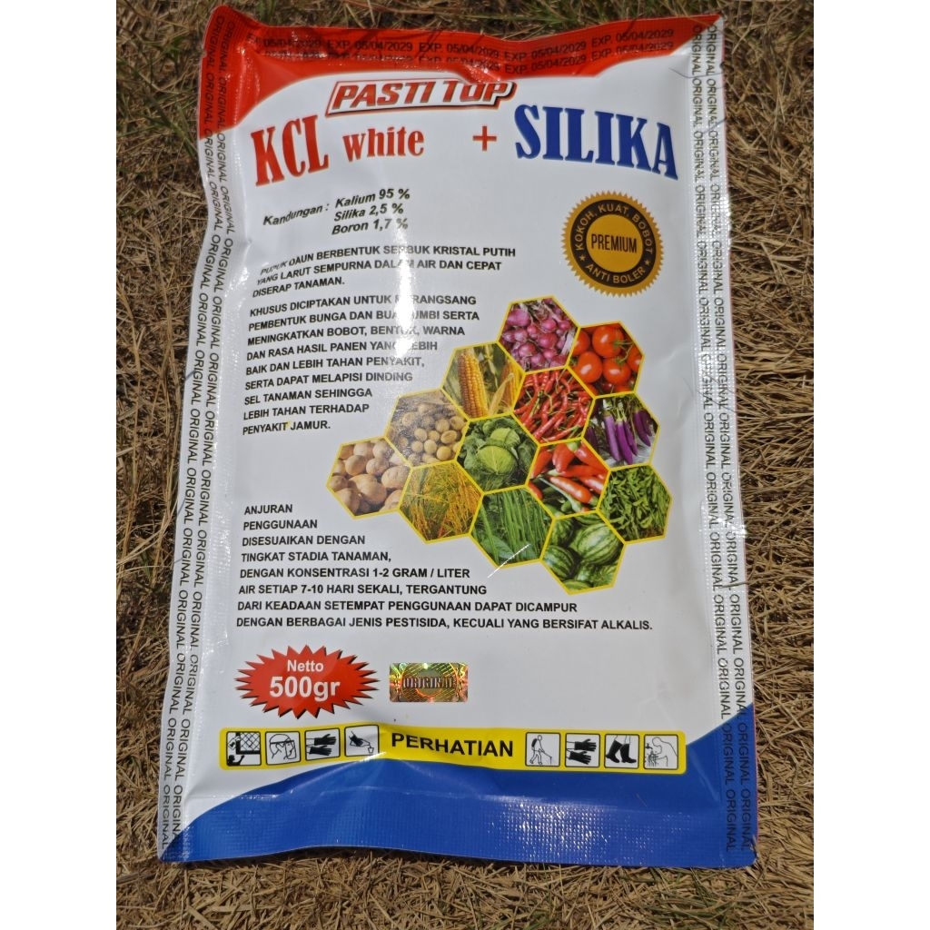 KCL white + silica 500 gr