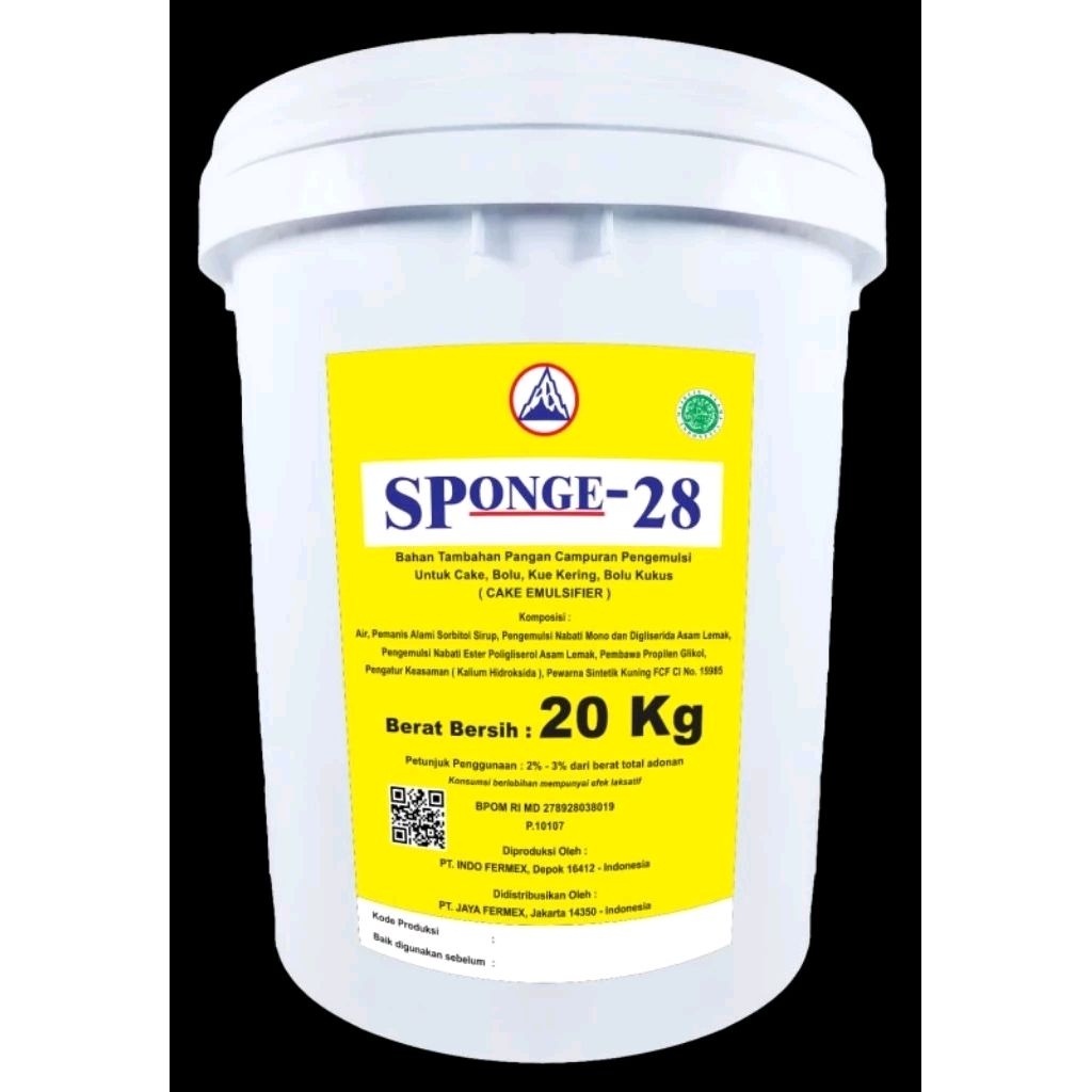 SP Sponge 28 emulsifier pelembut bolu-cake improver