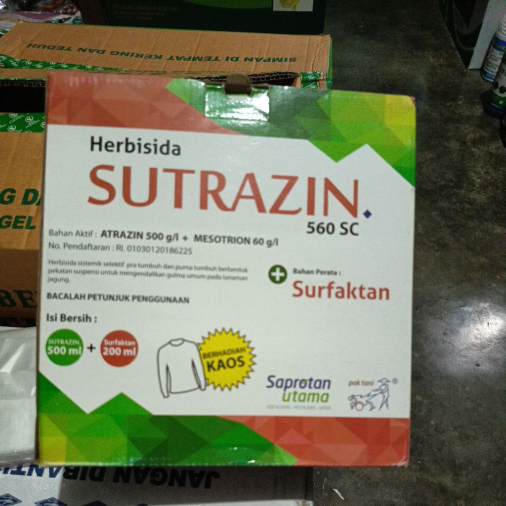 Herbisida  SUTRAZIN 560SC + kaos 500ml
