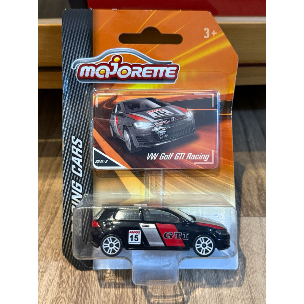 Majorette Diecast 1:64 VW Golf GTI Racing