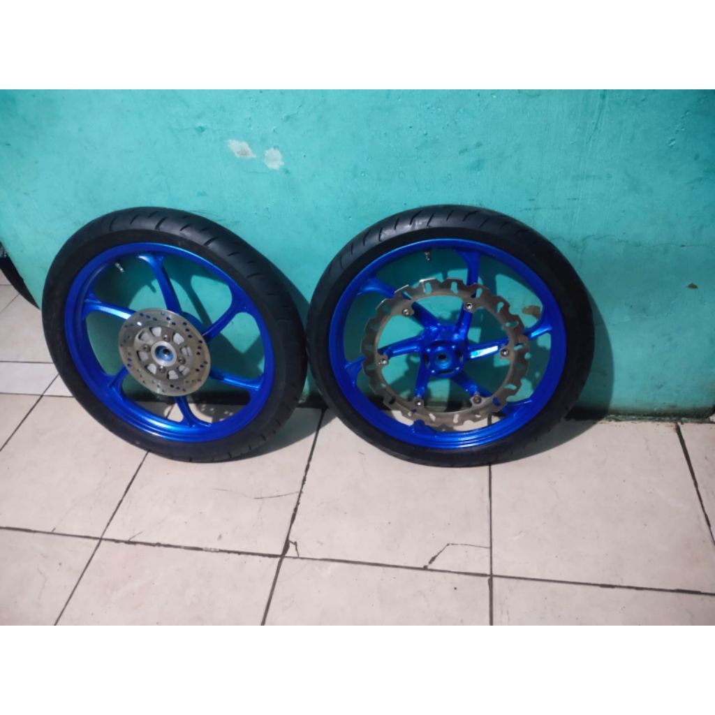 Paket Velg copy RCB SP688 pnp Vixion New Mx King 150cc