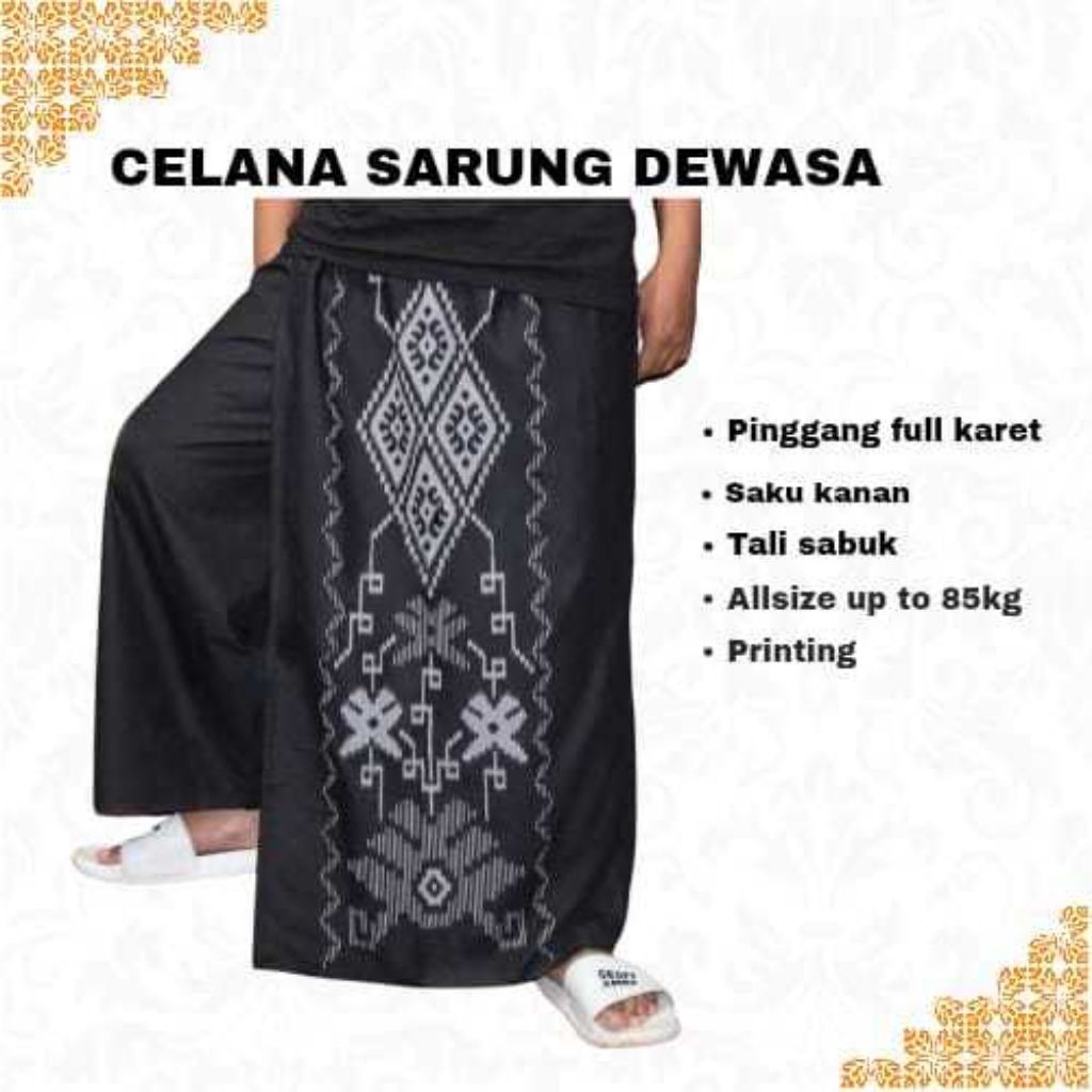 Celana Sarung Balimun Samarinda - Sarung Celana Batik Dewasa