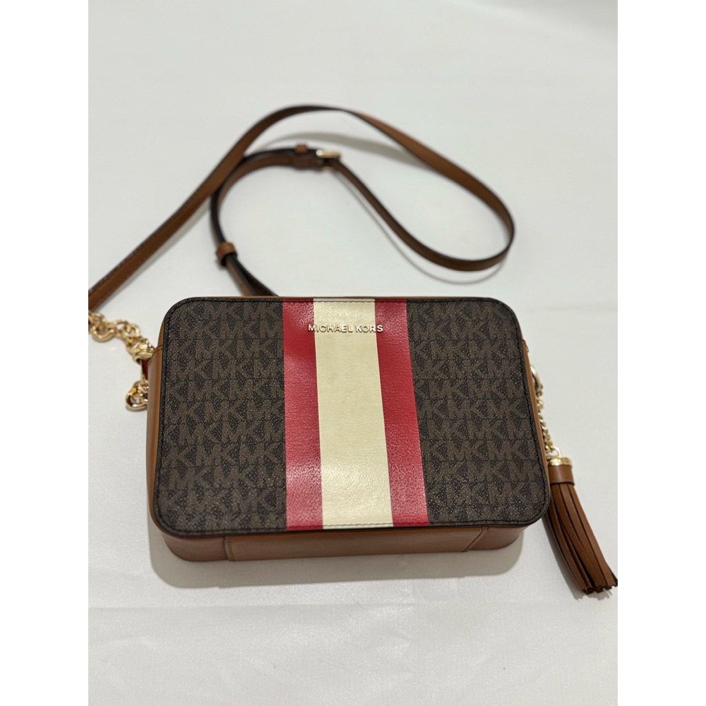 Michael Kors Jet Set Medium Camera Bag preloved original