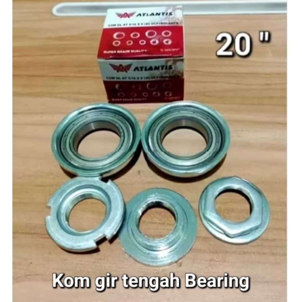 KOM GIR TENGAH BMX BEARING BB CUP BEARING BMX Kom gir tengah langsung bearing sepeda bmx 20 mangkok 