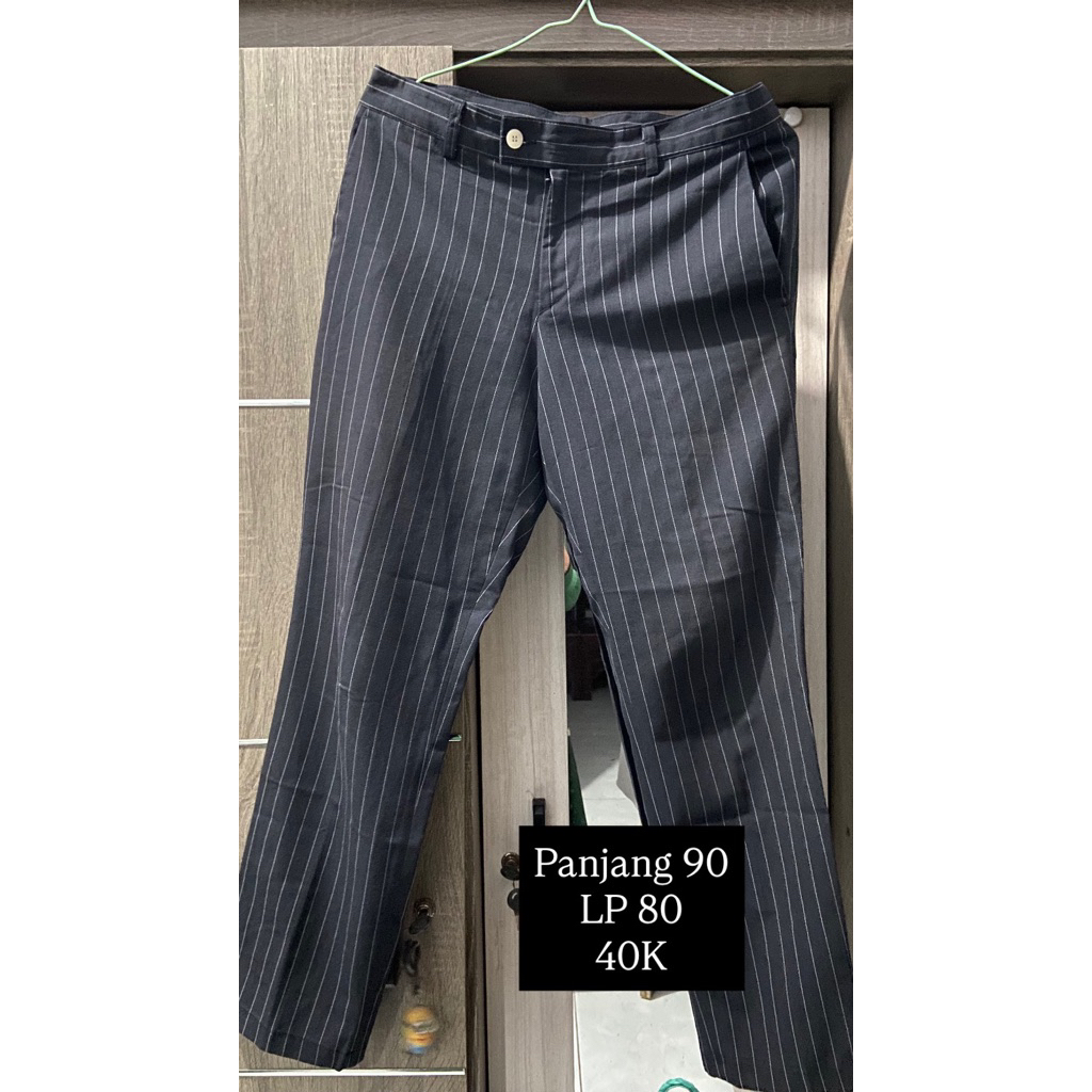 preloved celana garis