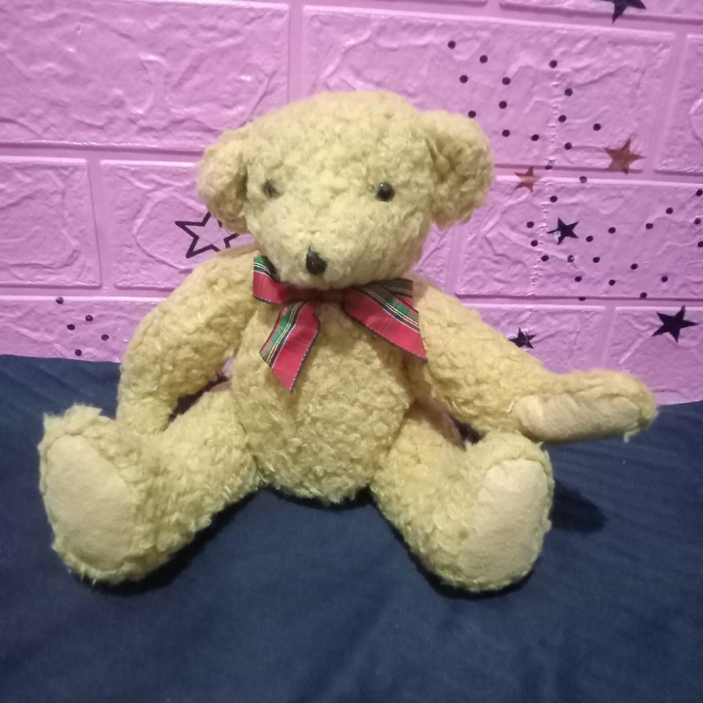 boneka Teddy tangan kaki bisa putar