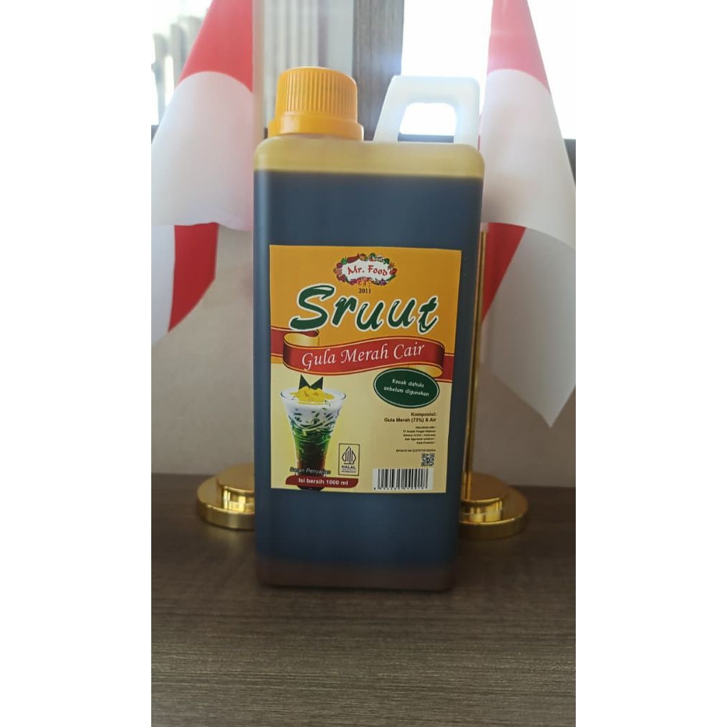Gula Merah Sruut Mr.Food 250gr, 620gr, 1 liter