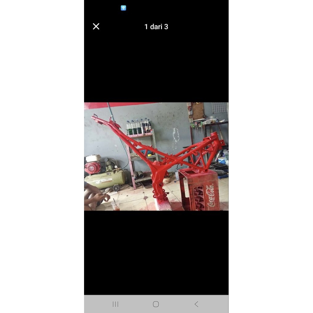 rangka cbr 150 r originl second