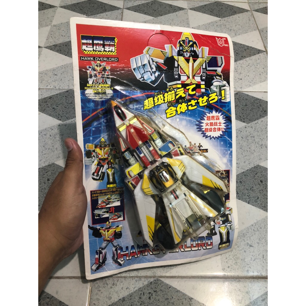 Mainan jadul megazord jetman icarus bootleg