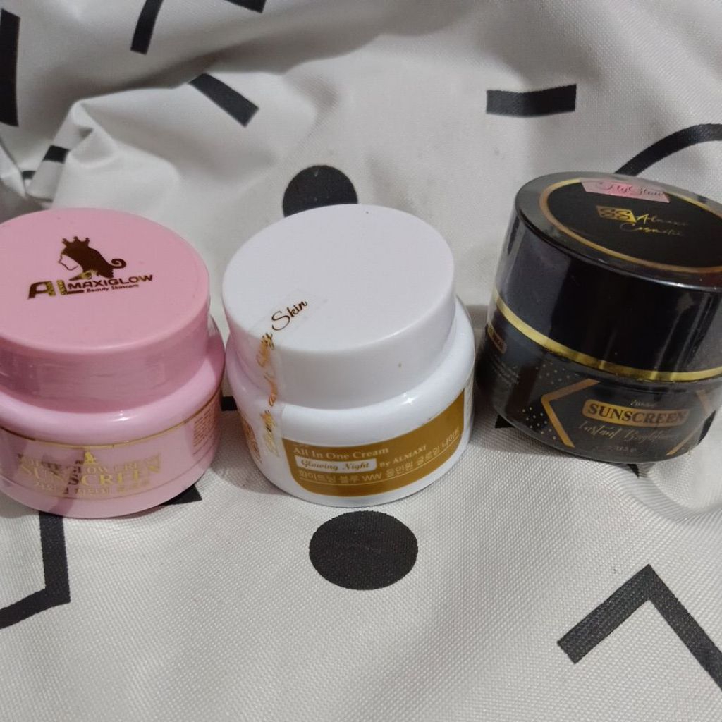sunscreen sunblok rclinic salep pelicin wajah glowing cream pelindung sinar matahari jel booster rkl