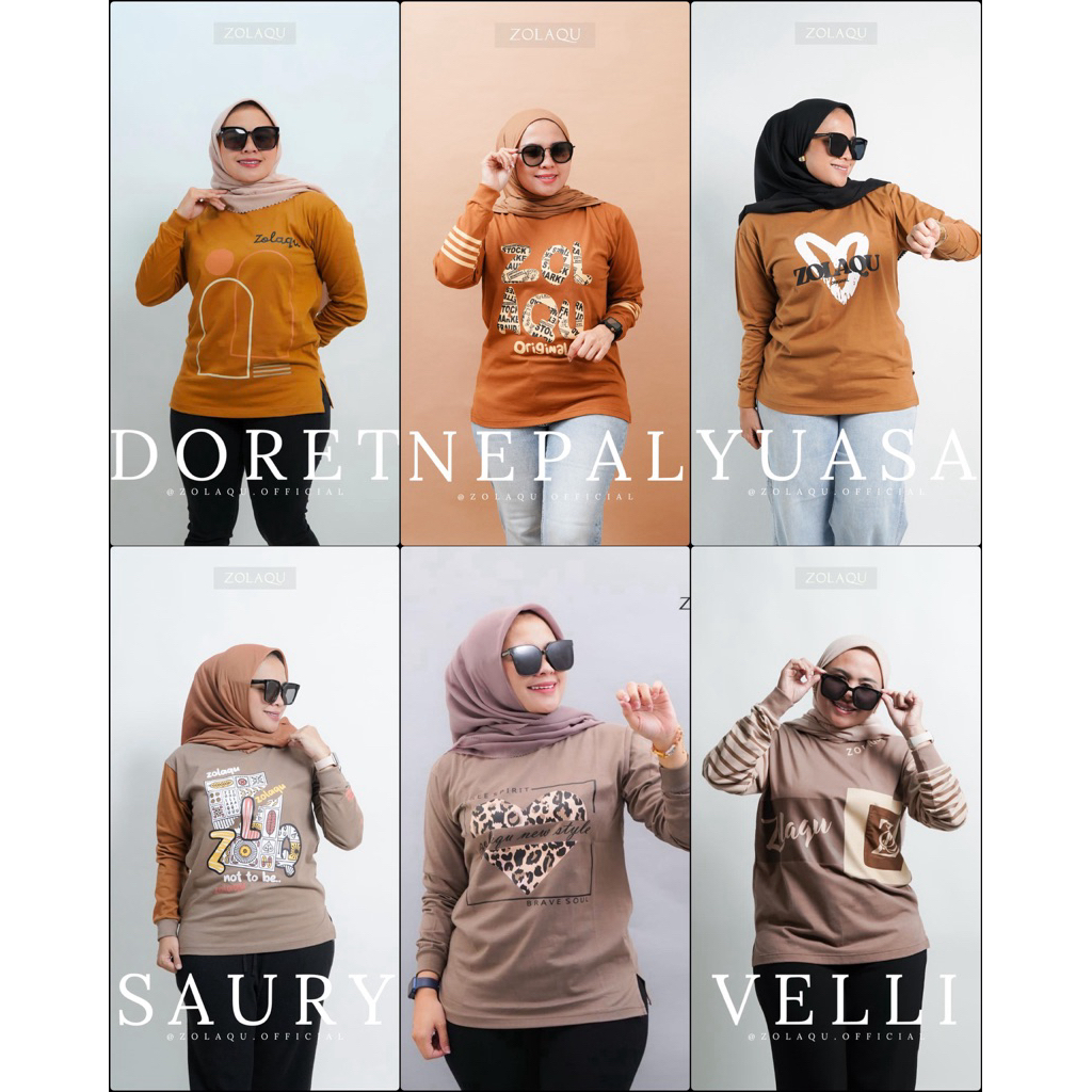 KAOS ZOLAQU NEWW ORI / kaos zolaqu terbaru