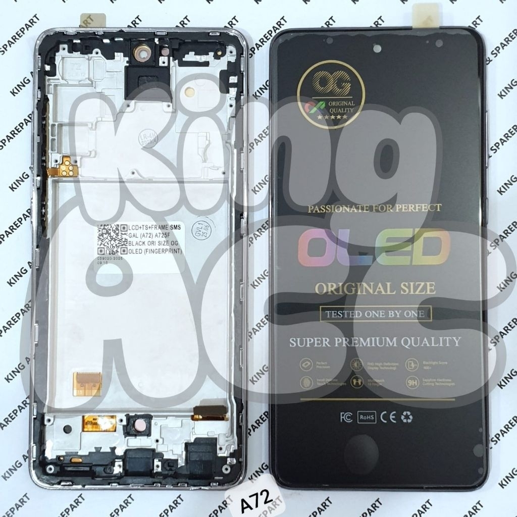 OLED OG / MEETOO LCD TOUCHSCREEN FRAME SAMSUNG GALAXY A72