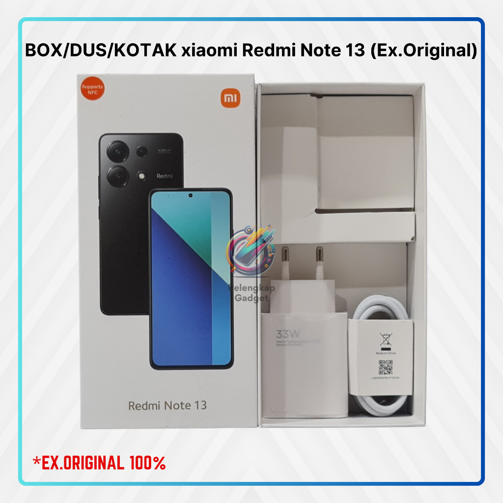 

BOX/DUS/KOTAK For xiaomi Redmi Note 13 (Ex.Original)