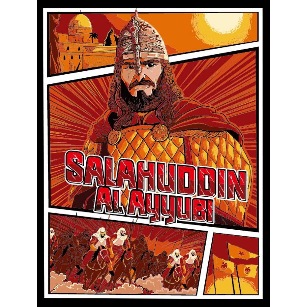 Kaos Dakwah islam- SULTAN SALAHUDDIN AL AYYUBI