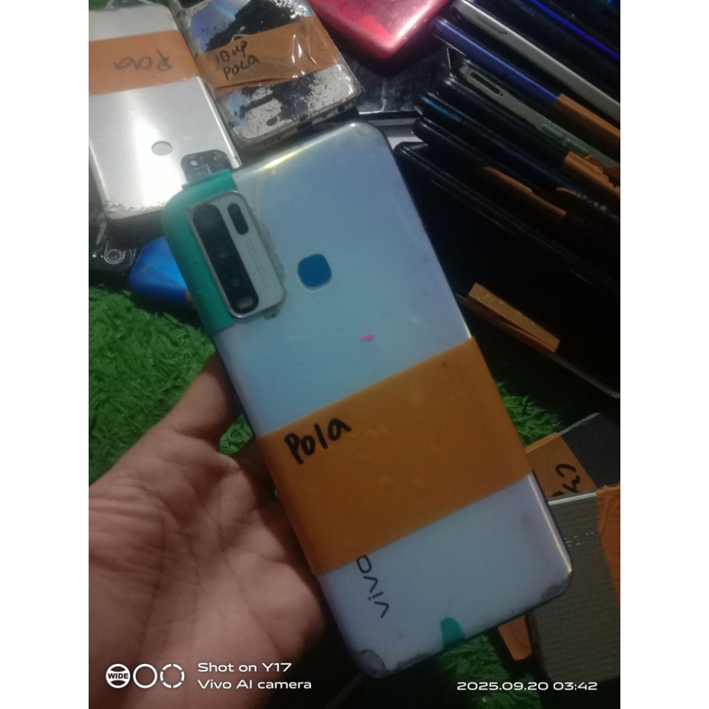 Mesin Vivo Y30/Y30i Hidup Normal Ada Pola Bonus Unit Sparepart (Baca Deskripsi)