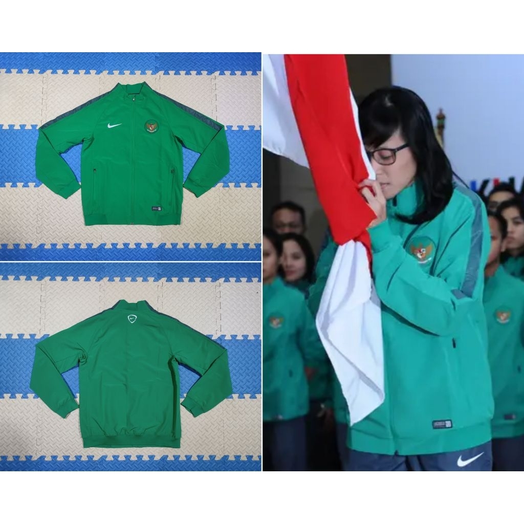 Jaket Tracktop Timnas Futsal Indonesia 2016/2017 Original Nike Worn Citra Adisti Sea Games 2017
