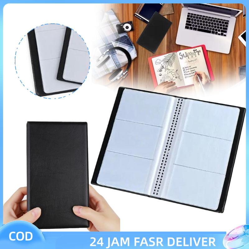 Name Card Holder 120 Slot - Album Kartu Nama Tebal, Business Card Organizer Book, Tempat Kartu Nama