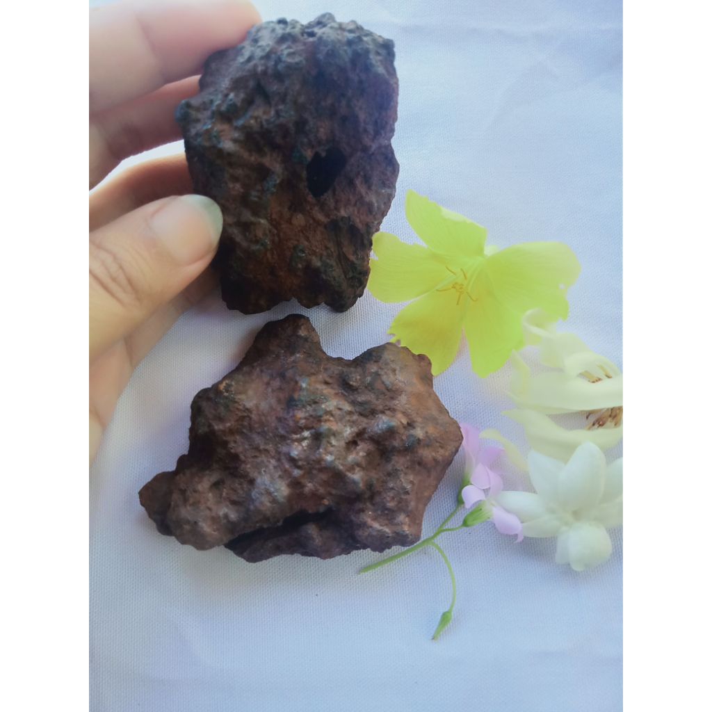 batu meteor asli langka hasil temuan alam