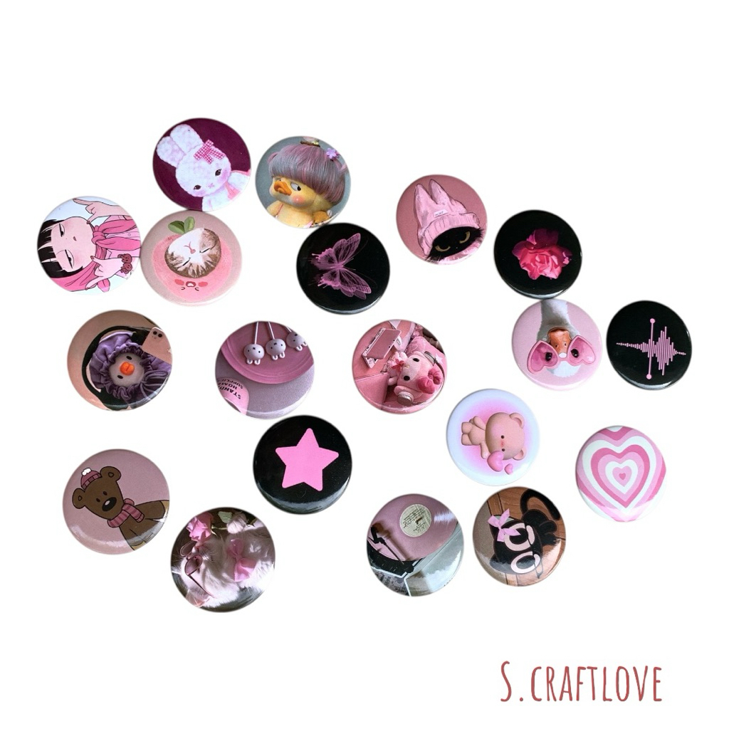 PIN BUTTON AESTHETIC | PIN TAS AESTHETIC | Y2K | PIN BROS | PIN BAGS