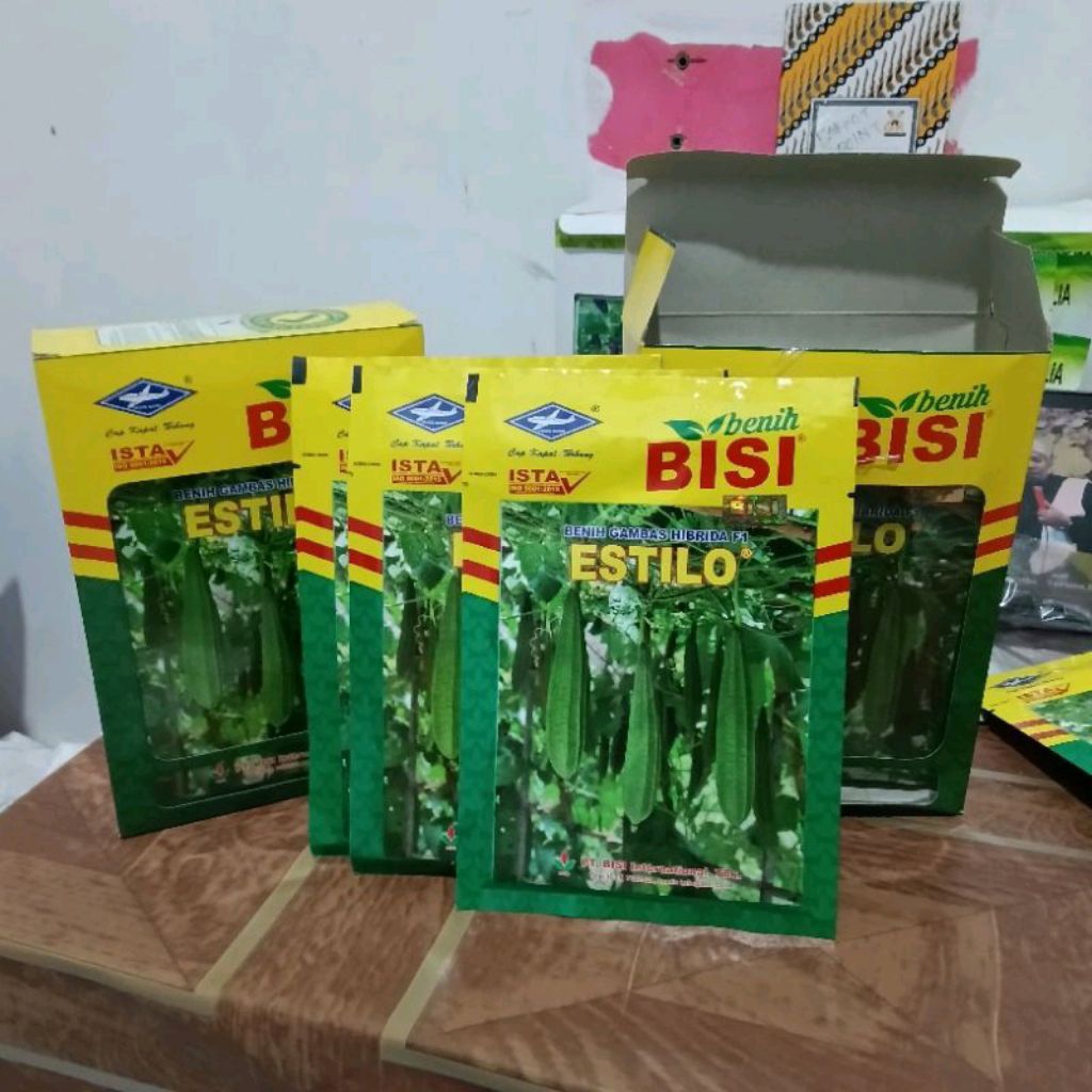 Benih Bibit Gambas Oyong Estilo F1, Tahan Virus (Cocok ditanam di dataran rendah sampai menengah) Is