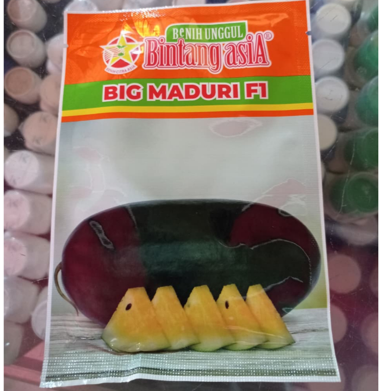 BENIH SEMANGKA BIG MADURI F1/ BENIH SEMANGKA KUNING KEMASAN 20GR
