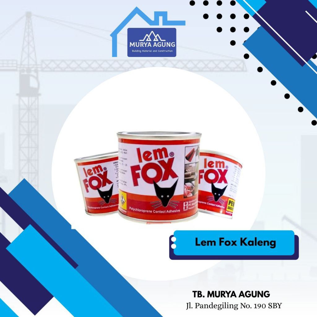 Lem Fox-Lem kayu-lem kuning