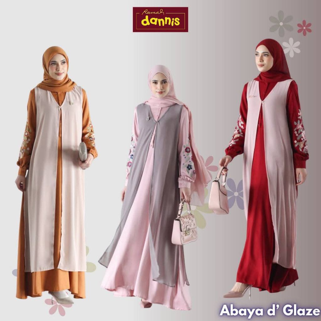 NEW COLLECTION ABAYA D' AINA BY DANNIS COLLECTION/15%