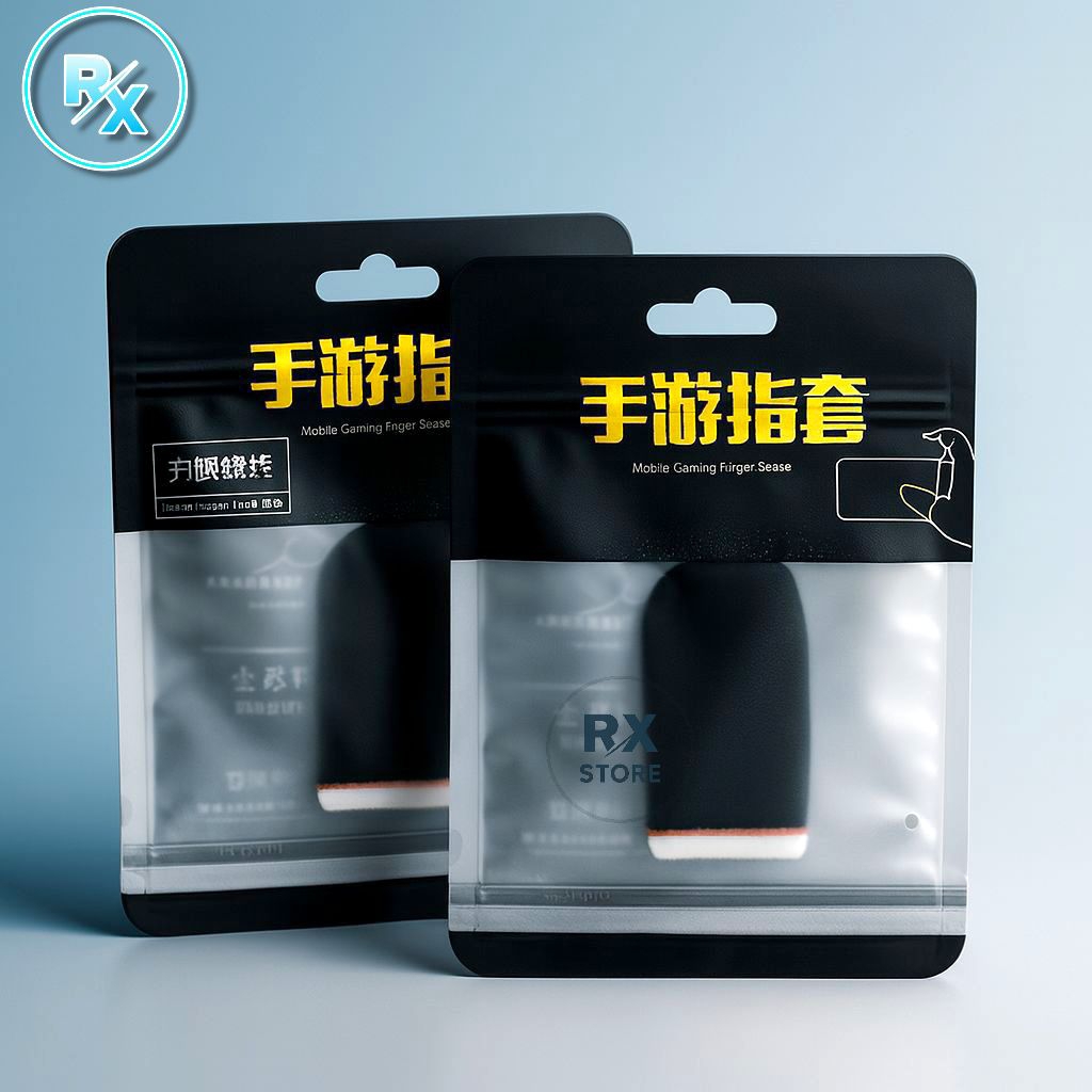 Sarung Jempol Gaming Anti Basah Sepasang Untuk PUBG Mobile Legends Free Fire – Aksesoris Game HP