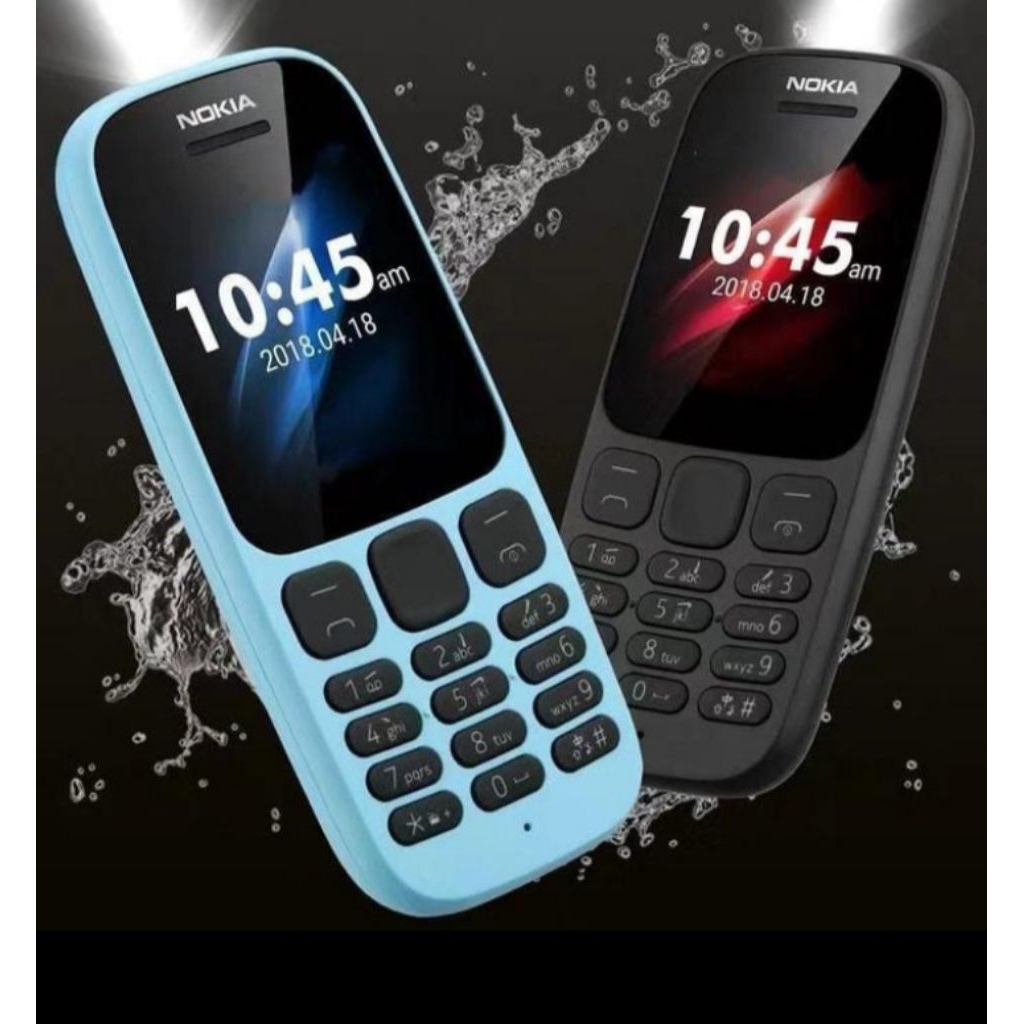 HP Nokia Jadul Nokia 105 Dual SIM New Nokia senter
