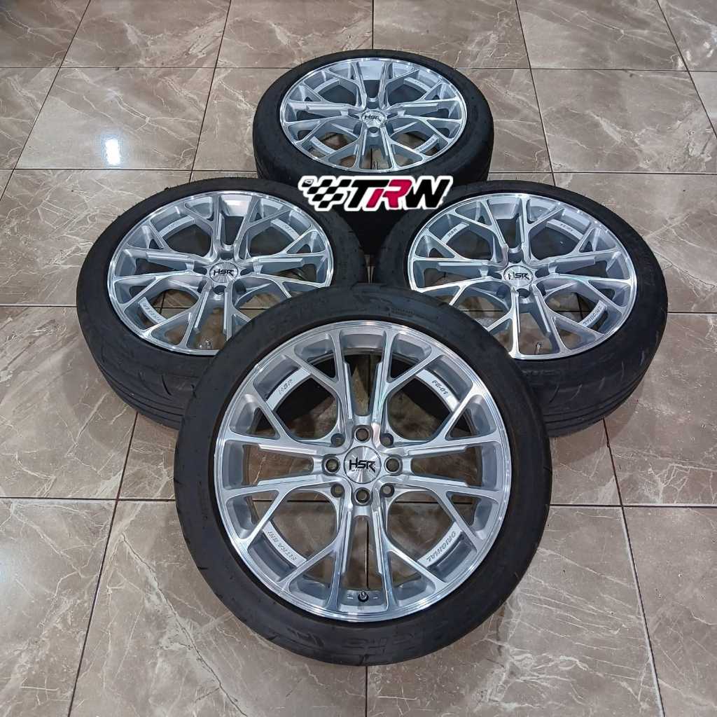 Paket Velg Ban Seken Copotan HSR Fe01 Ring 17 Ban 215 45 R17 Jazz Mobilio Freed Avanza Xenia Livina
