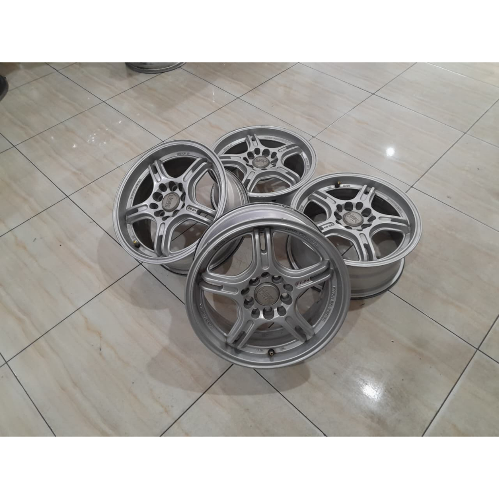 Velg Mobil Seken Bekas Murah HSR FE04 Ring 15 PNP Veloz Xenia Sienta Inova Ertiga