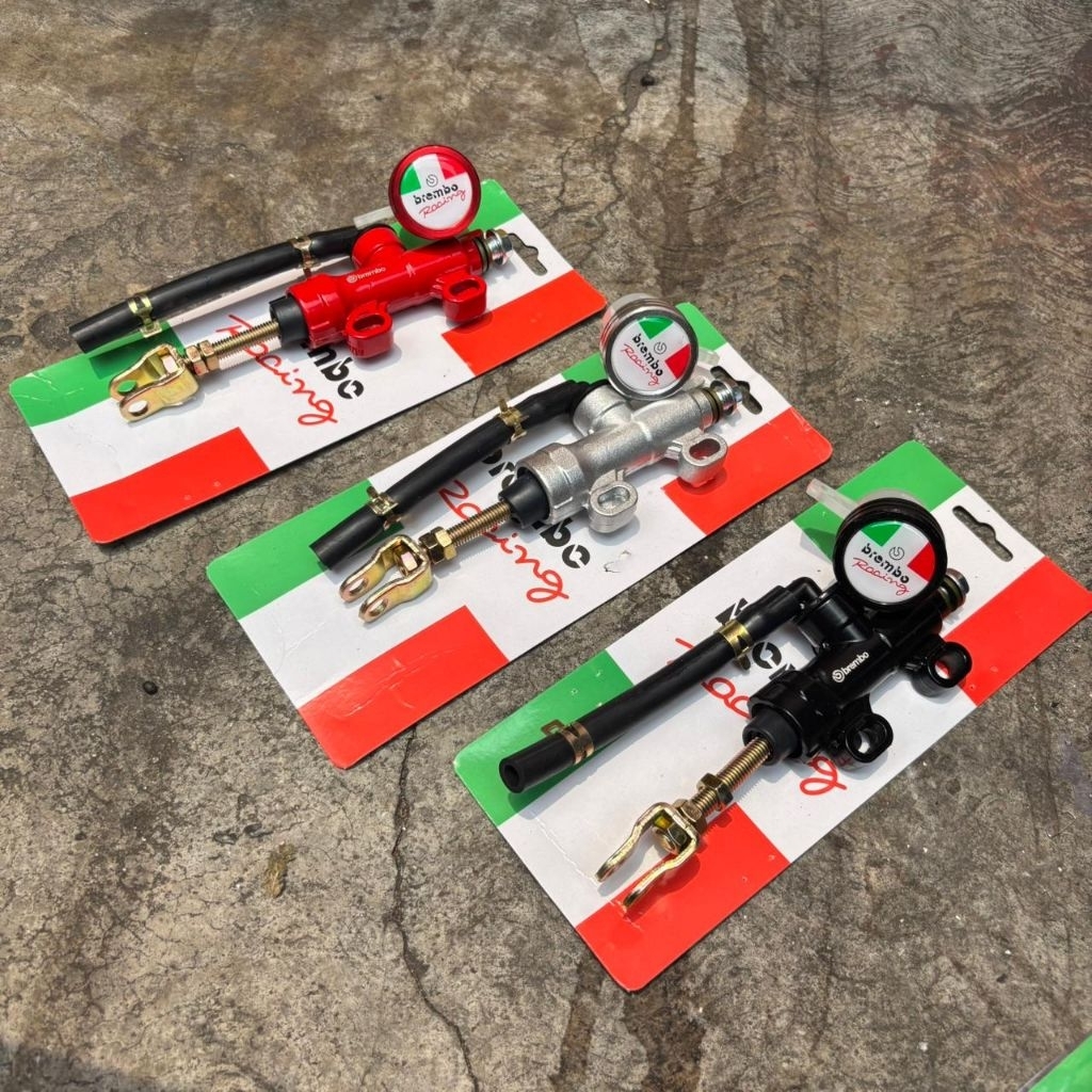 TONJOKOAN REM BELAKANG HIDROLIK BREMBO 1SET JUVITER FIZR VEGA REVO CBR TIGER MEGA PRO NINJA R15 DLL