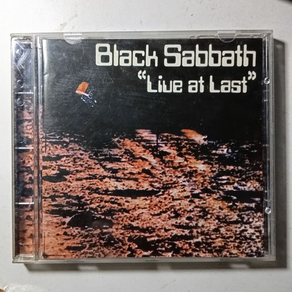 CD Black Sabbath Live At Last Import