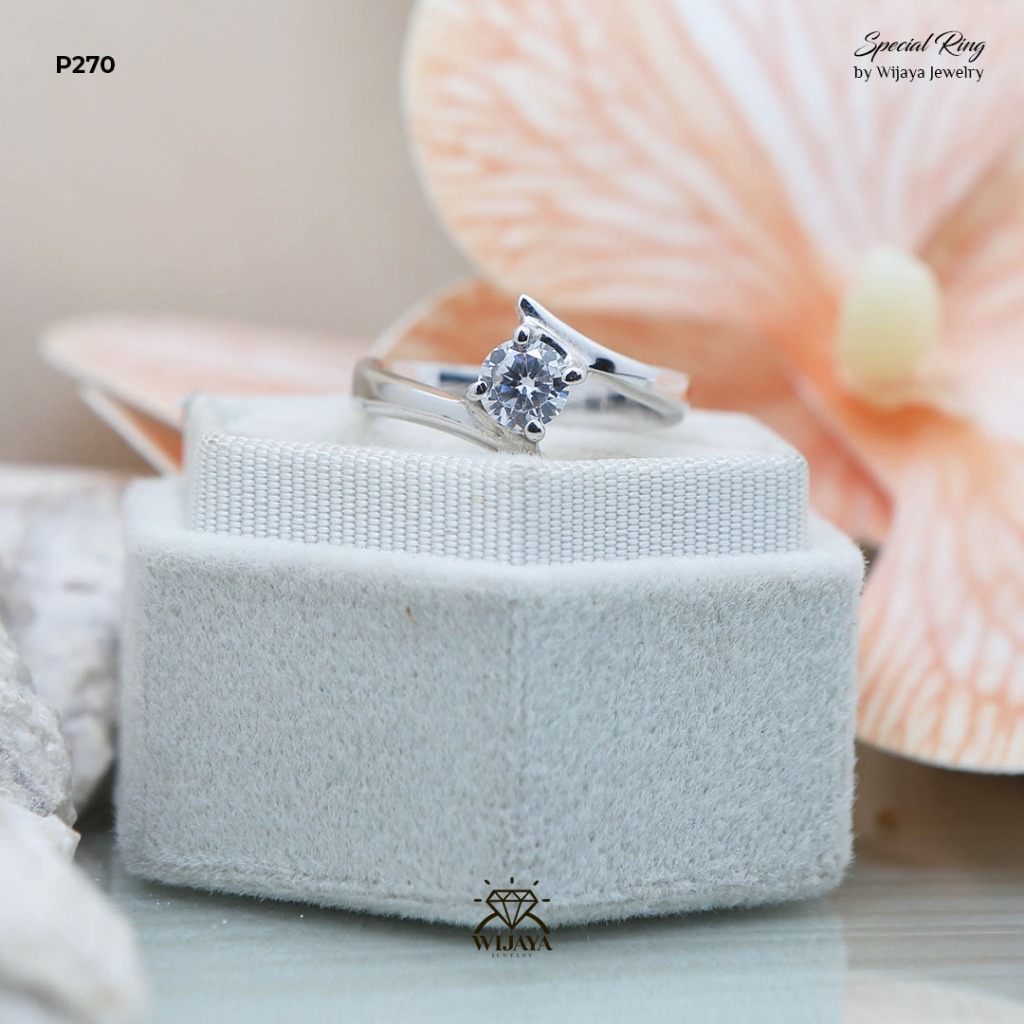 Cincin Nikah Lamaran Custom Perak Emas Kuning Emas Putih Palladium Platinum Platidium Bergaransi