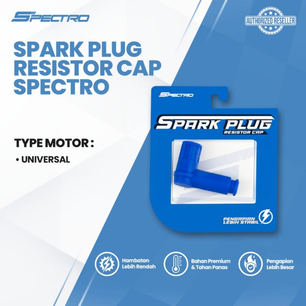 Spectro Racing Cop Busi Cangklong Busi CBR 150 CB150 Supra Revo Blade Jupiter Z MX135 Vega KLX Dtrac