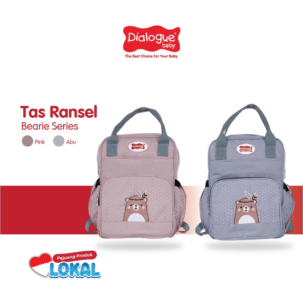 Dialogue Baby Tas Ransel Bearie Series DGT7316