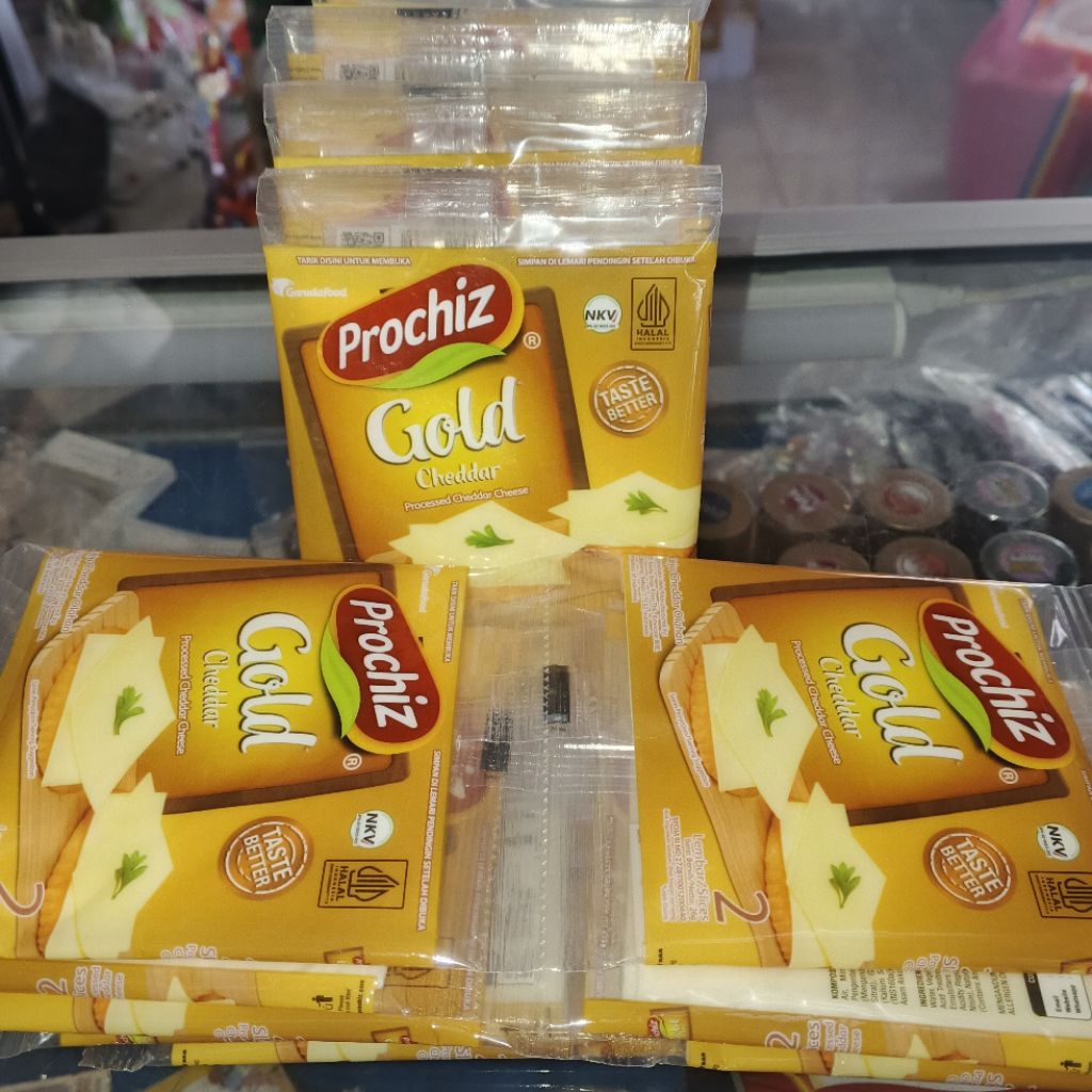 Keju prochis renceng isi 8pcs 2 slice