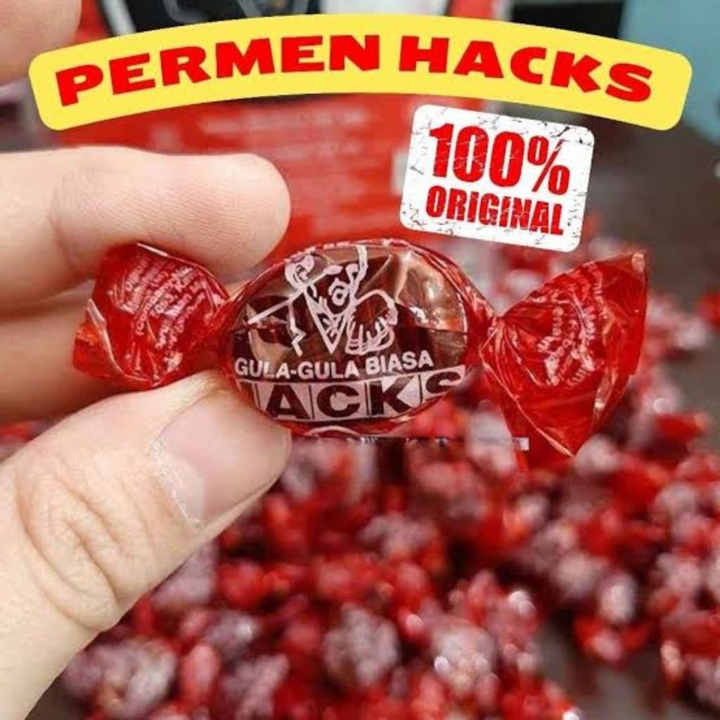 permen hacks original 100&250gram  permen batuk permen hacks