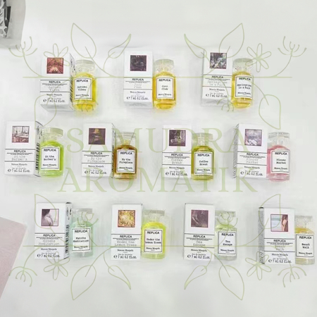 100% Original - 7ML MMM Koleksi Parfum,Wewangian Parfum Sampel Parfum Botol Kecil Perjalanan Parfum 