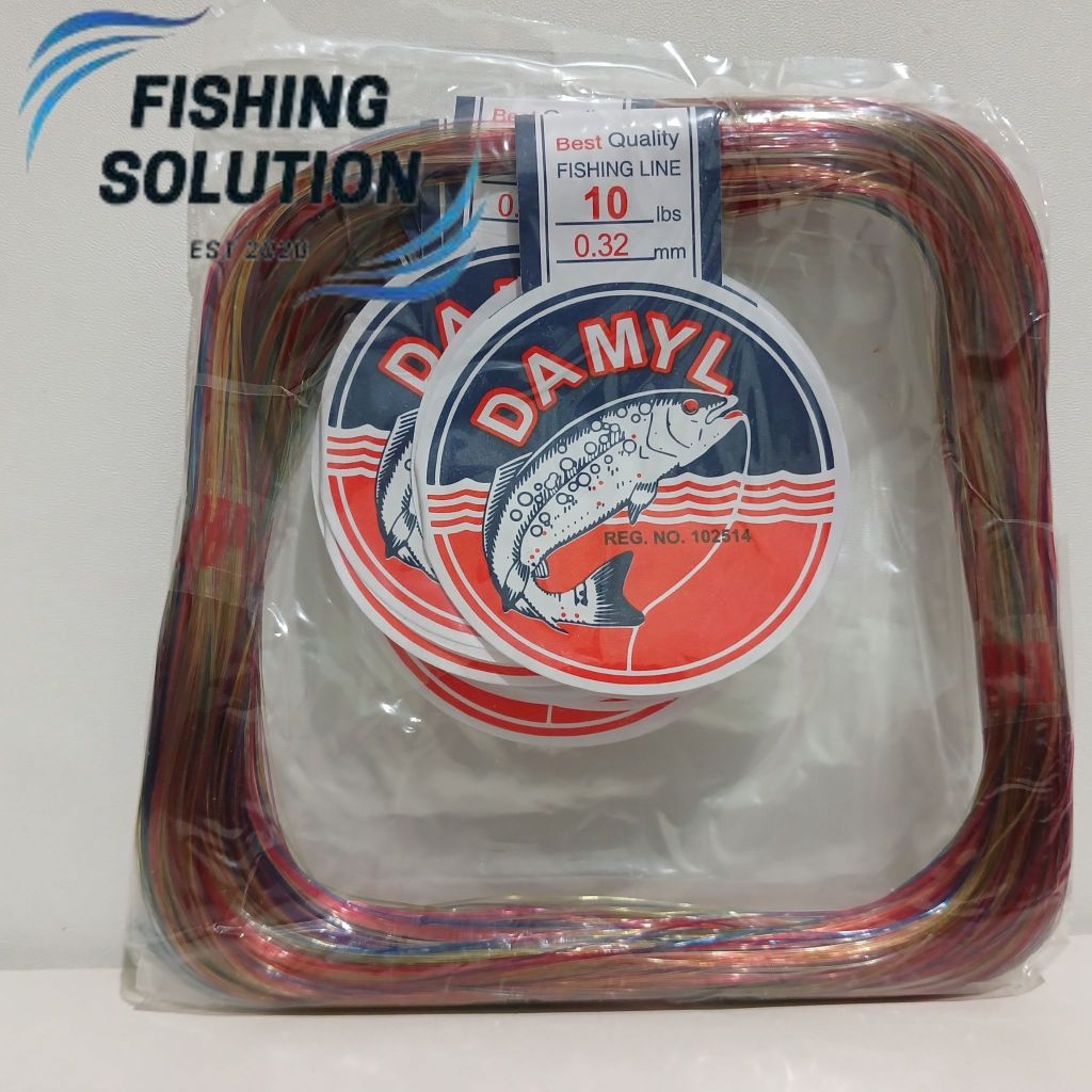 Senar Pancing Goldenfish Golden Fish Damyl / Damil 300 Meter - 0.32 mm - 10 lbs - Mambo / Pelangi