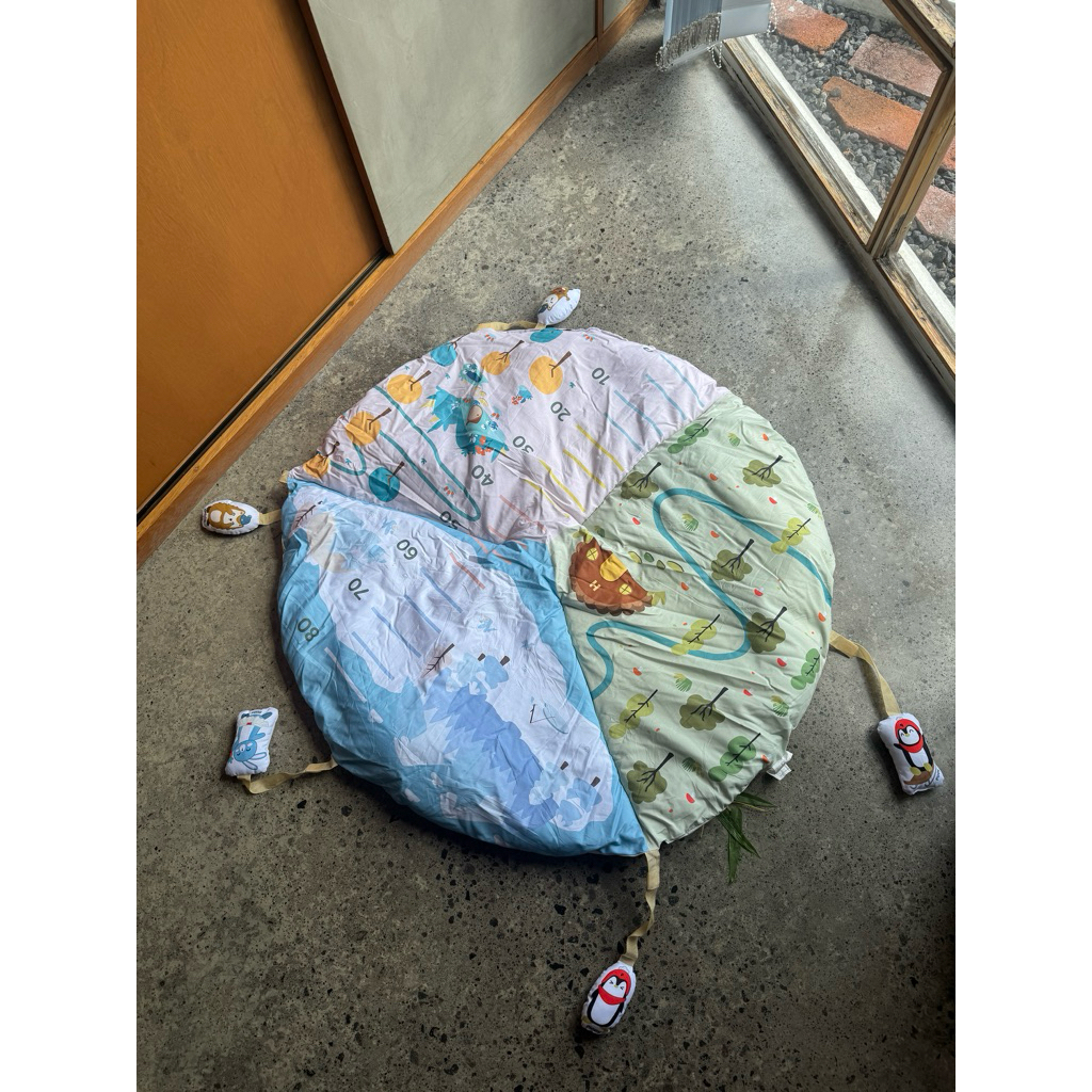 Matras Bayi Fox and Bunny - Alas Tidur Bayi Lembut & Nyaman | Preloved Matras Baby Playmat