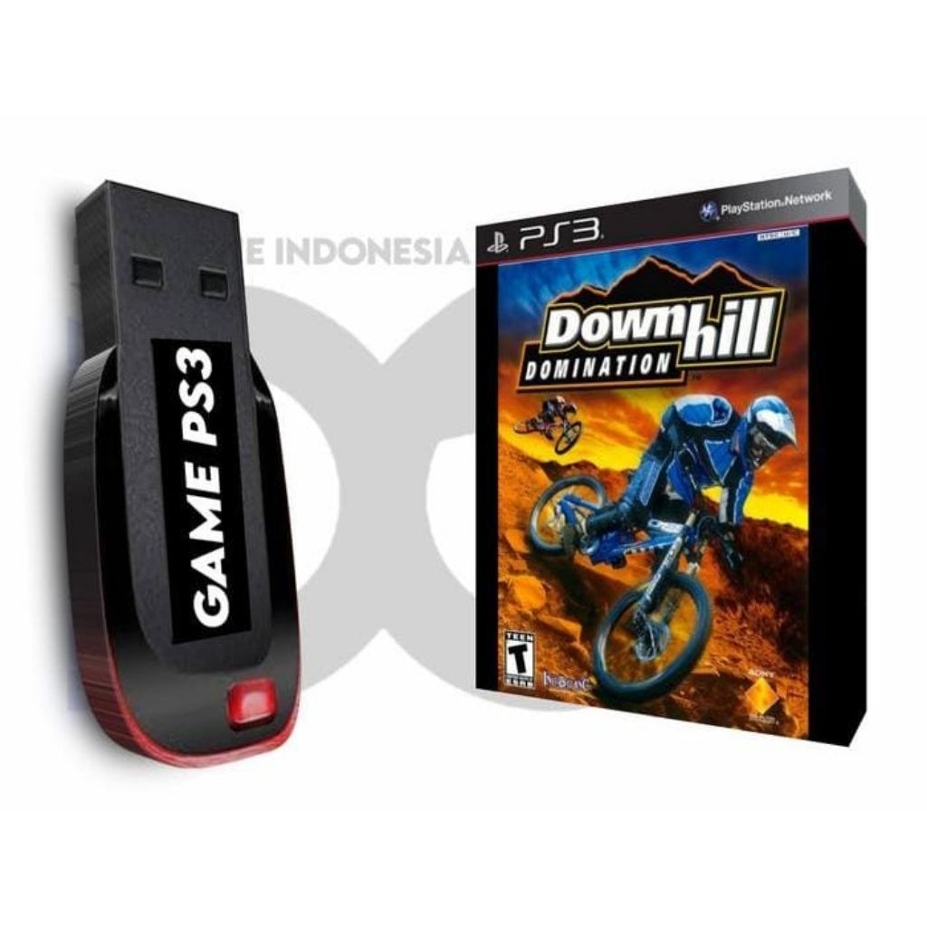 VIA FLSHDISK DOWNHILL DOMINATION | GAME PS3 CFW HEN | BISA UNTUK SEMUA JENIS PS3