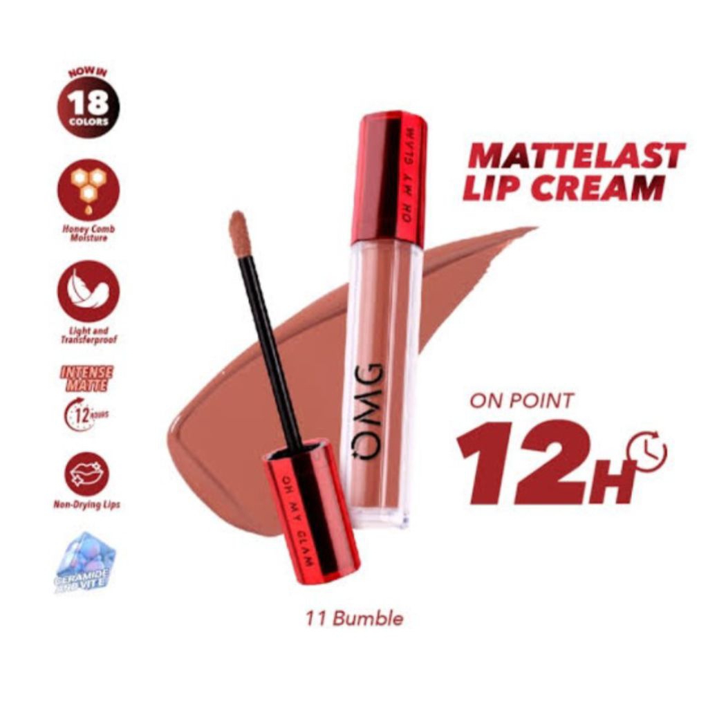 OMG LIP CREAM, LIP CREAM OMG, LIP CREAM OMG NO 11, LIP CREAM ANTI AIR, LIP CREAM TAHAN LAMA, OMG LIP