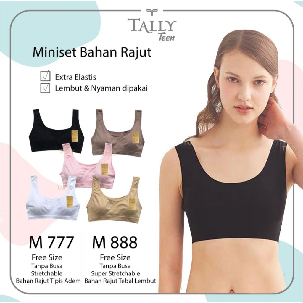 TALLY TEEN | MINISET TALLY | TALLY M 777 | TALLY M 888 | MINISET REMAJA | BAHAN RAJUT