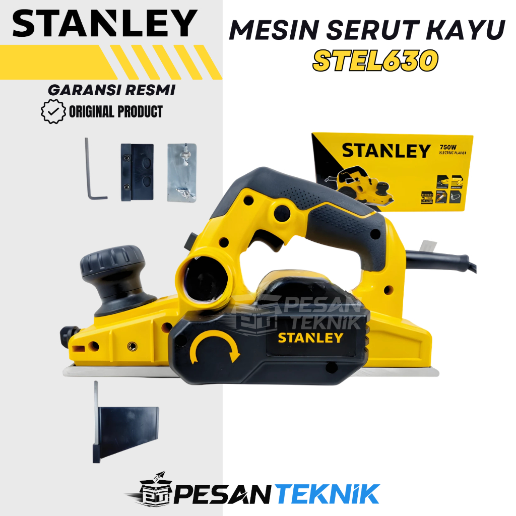 Mesin serut kayu planer ketam STEL630 stanley STEL 630