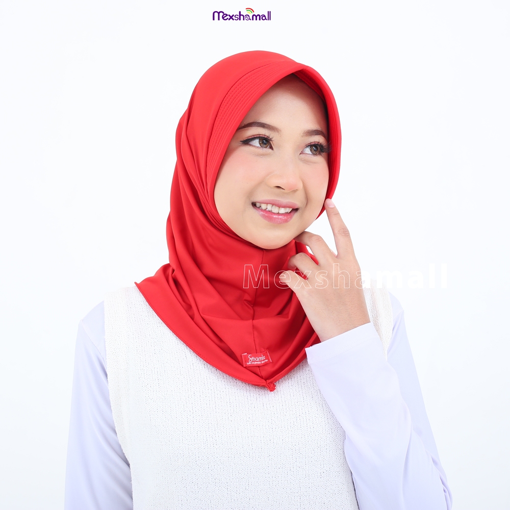 Bergo Sport Nadira Kerudung Olahraga Jersey Premium By Shamira