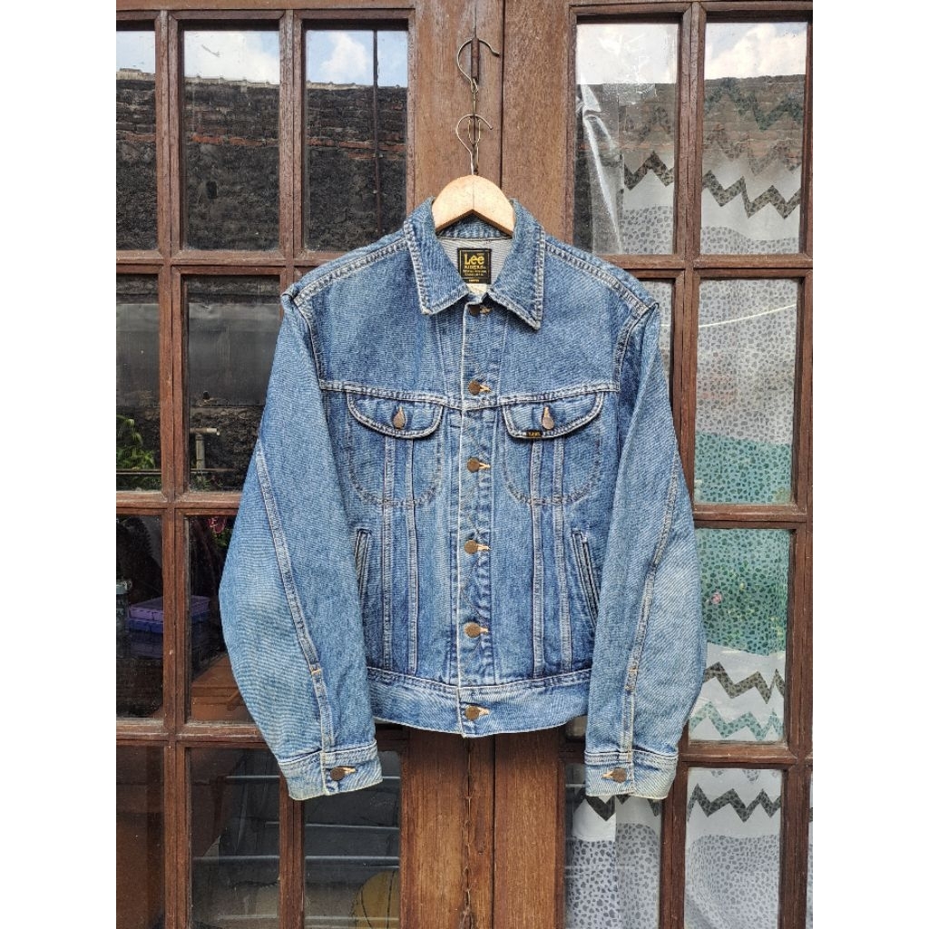 Vintage Lee Riders x Edwin Denim Jacket Mens Large