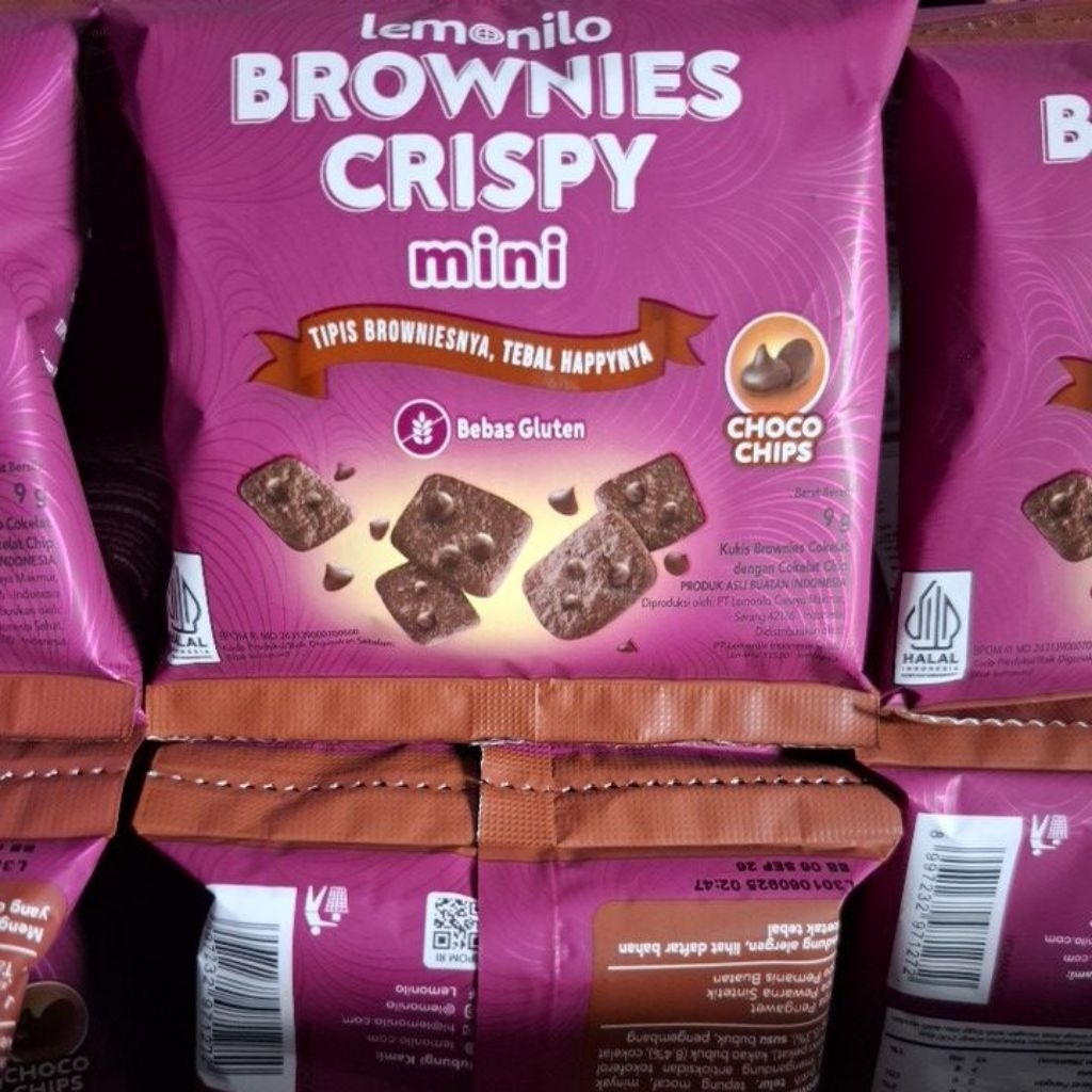 

Lemonilo Brownies crispy mini // 10 pcs // renceng