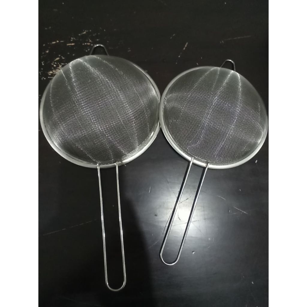 Saringan Goreng Peniris Serok Minyak Stainless / Saringan Minyak Stainless / Peniris Gorengan